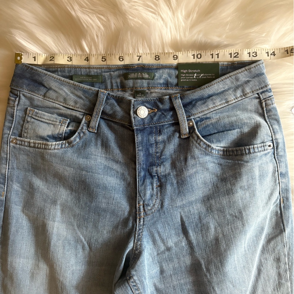 Flare Jeans, Light Wash, New with Tags - Picture 6 of 16